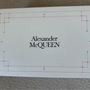 Alexander McQueen Women’s Court Leather Sneakers - Black 38(8)